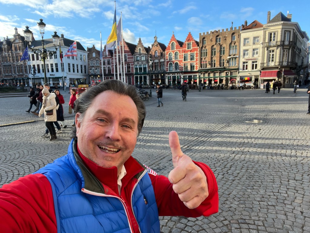 Op het plein van Bergen